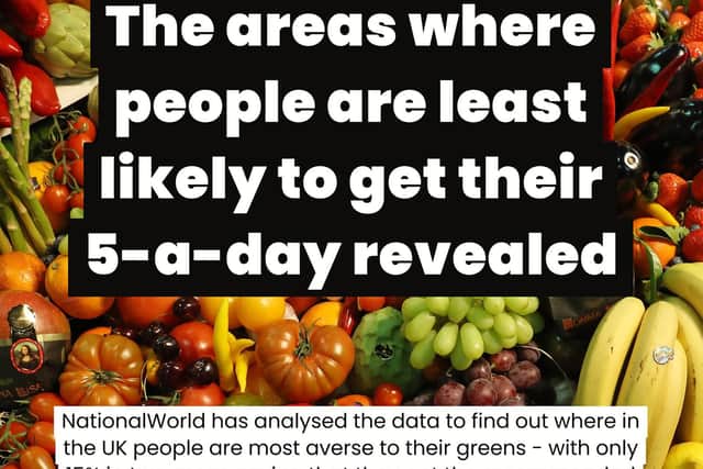 Revealed: Which parts of the country aren’t getting their five a day - NationalWorld’s digital front page (Photo: NationalWorld)