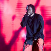Kendrick Lamar is set to play Glastonbury 2022 on Sunday evening. (Photo by Santiago Bluguermann/Getty Images)
