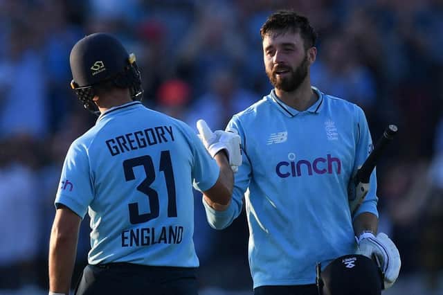 Lewis Gregory keeps his England place but there is no spot for James Vince, who hit a brilliant century in the 3rd ODI win over Pakistan.