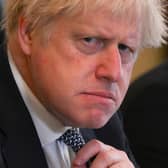 File photo dated 24/05/22 of Prime Minister Boris Johnson chairing a Cabinet meeting at 10 Downing Street, London. Boris Johnson will publicly announce his resignation later today, likely before lunchtime, the BBC is reporting. Issue date: Thursday July 7, 2022.