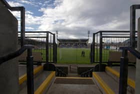 General ground view of Starks Park - home of Raith Rovers.
