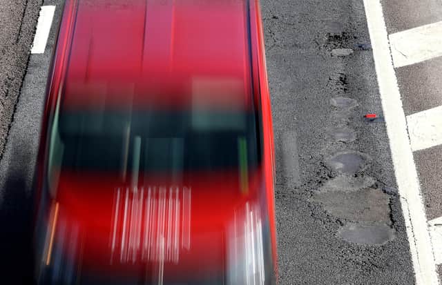 A record rise in pothole-related breakdowns on UK roads has been recorded.