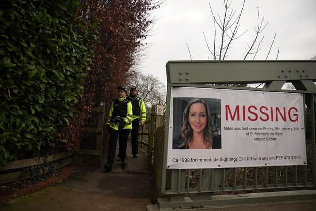 Police are still searching for Nicola Bulley. (Pic credit: Peter Byrne / PA)