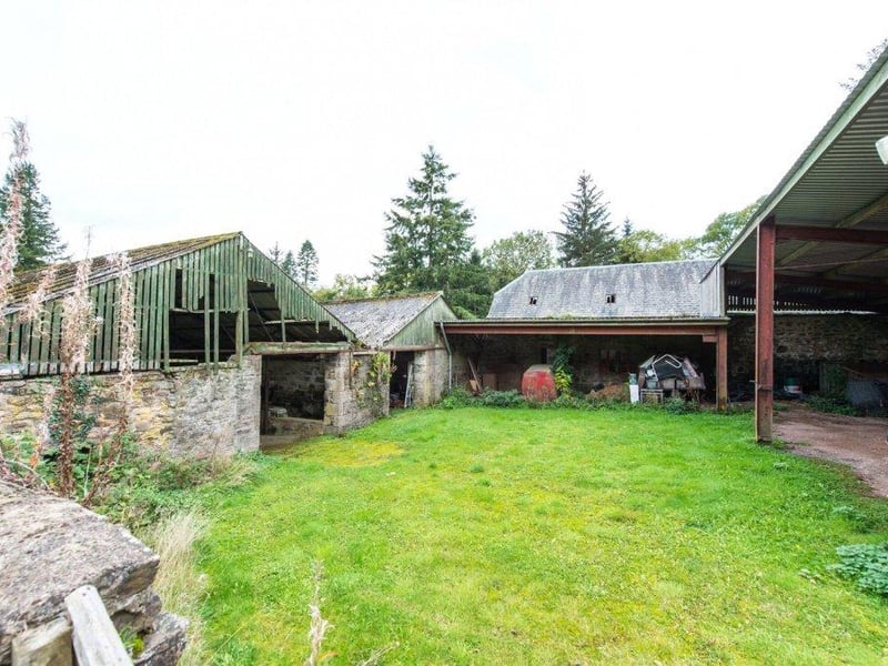 Farm buildings.