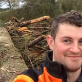Daniel Graham is a lumberjack in the region and not the man charged with the Sycamore Gap crime