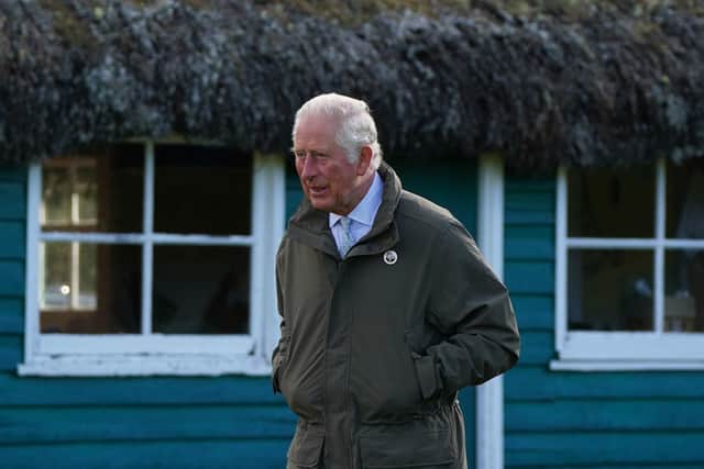 King Charles is due to upgrade part of the Balmoral Estate given a rise in the number of people visiting the castle and grounds on Deeside. He is pictured here on the estate back in 2021, while still the Prince of Wales. (Photo by Andrew Milligan / POOL / AFP) (Photo by ANDREW MILLIGAN/POOL/AFP via Getty Images)