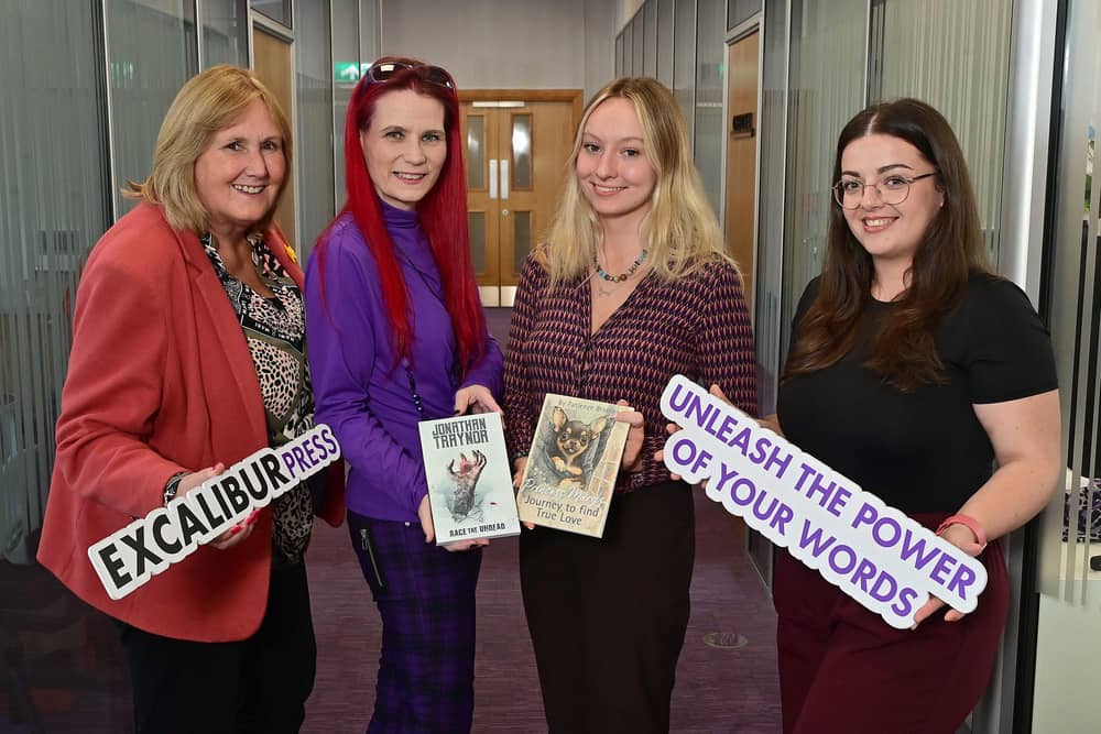 Since Niamh's arrival at Excalibur Press she has gone on to secure ongoing publishing work for the business alongside client relationship manager Carole King.