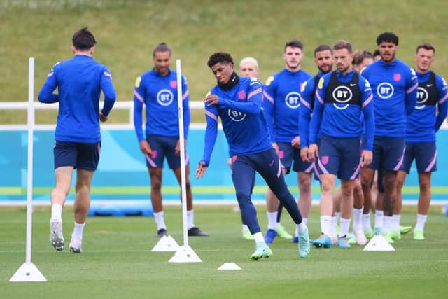 Could Marcus Rashford get a surprise nod to start against Germany?