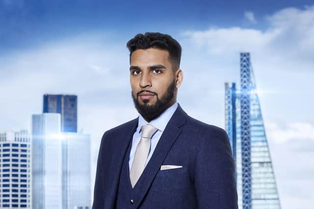 Sohail Chowdhary, who has just been fired from The Apprentice Picture: Ray Burmiston/BBC
