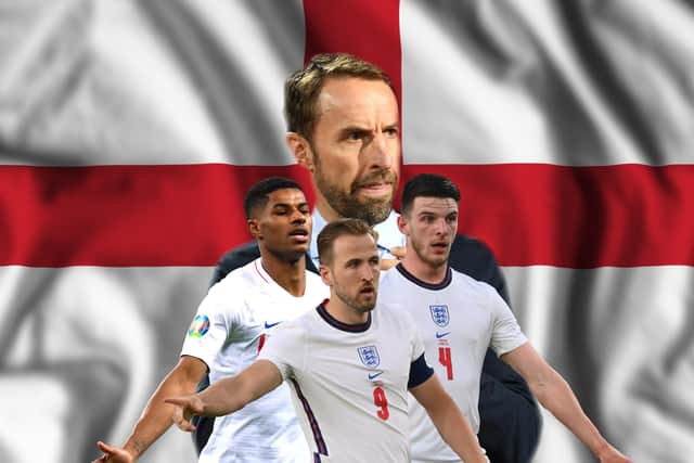 England kicked off their Euro 2020 campaign against Croatia on 13 June - and will now play in the final against Italy on 11 July. (Graphic: Mark Hall / JPIMedia)