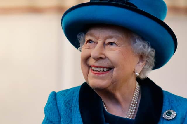 Queen Elizabeth wished the Enland team good wishes as they kick off on 11 July against Italy at 8pm (WPA Pool/Getty Images)
