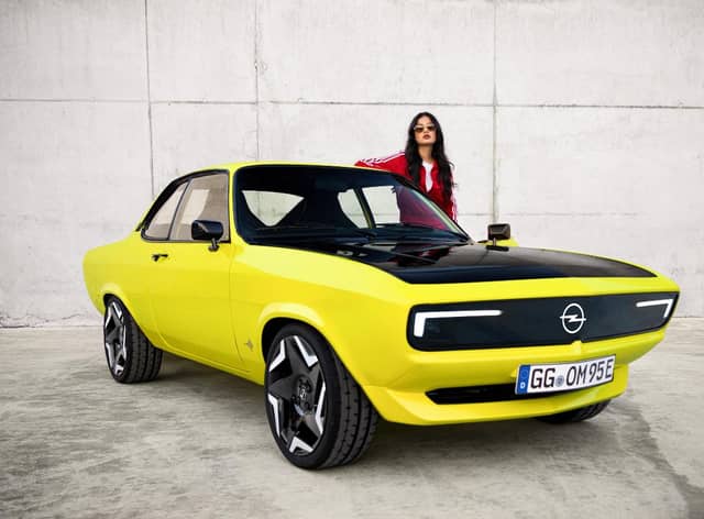 Vauxhall's electric range will include a production version of the Manta-e