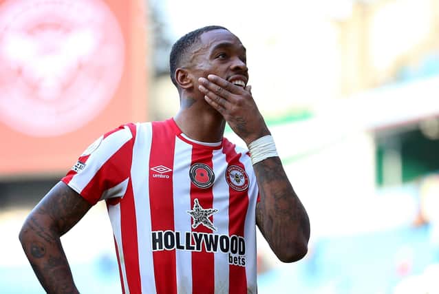 Brentford's Ivan Toney who has been charged over 232 alleged breaches of betting rules between February 2017 and January 2021, the Football Association has announced.