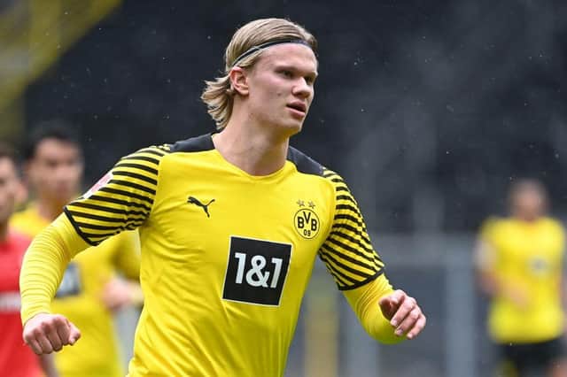 Dortmund's Norwegian forward Erling Braut Haalandcould be on the move this summer as Man City seek a replacement for Sergio Aguero.