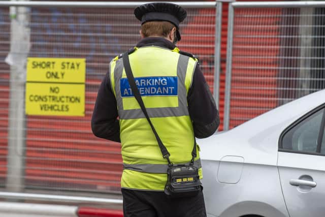 Traffic wardens are currently paid £12.61 per hour. Picture: Lisa Ferguson.