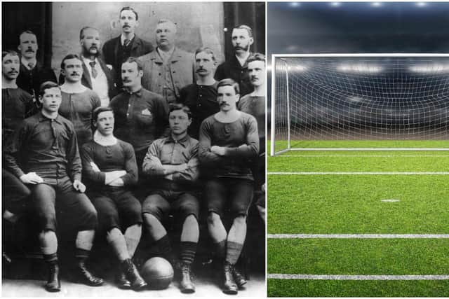 The Scottish FA Cup winners pose for a photograph in 1888 (Getty Images/Shutterstock)