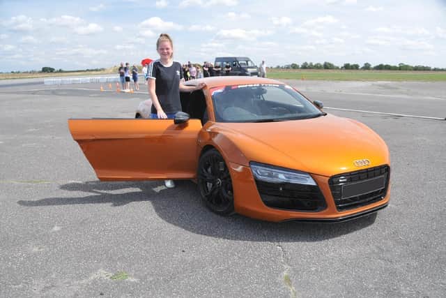 Data from a leading driving experience provider shows a sharp increase in the popularity of junior supercar driving experiences over summer.