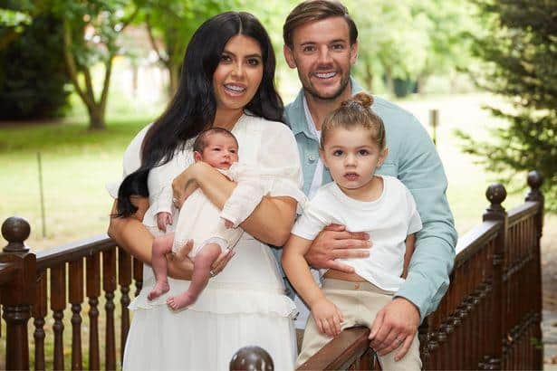 Cara de la Hoyde and Nathan Massey have since married and welcomed two children, two-year-old Freddie and Delilah, 11 months. (Picture: Cara de la Hoye/Instagram)