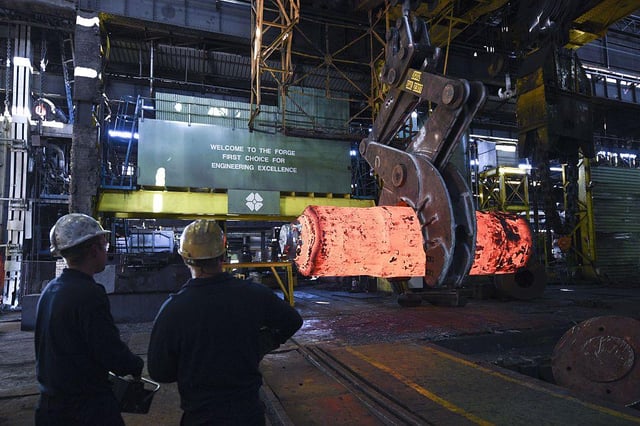 Sheffield Forgemasters has been nationalised, and government is ‘monitoring developments’ on Liberty Steel (Photo credit should read OLI SCARFF/AFP via Getty Images)