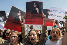 Mass protests against the death of Mahsa Amini after her arrest by Iran's 'morality police' could be repeated after a 16-year-old girl, Armita Geravand, has died after being reportedly attacked while not wearing a hijab. (Picture: Safin Hamed/AFP via Getty Images)