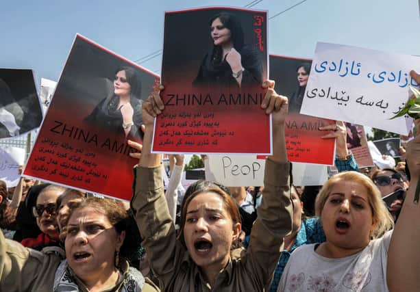Mass protests against the death of Mahsa Amini after her arrest by Iran's 'morality police' could be repeated after a 16-year-old girl, Armita Geravand, has died after being reportedly attacked while not wearing a hijab. (Picture: Safin Hamed/AFP via Getty Images)