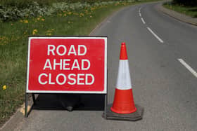 A major road in West Sussex is closed “in both directions” due to a “vehicle fire”.