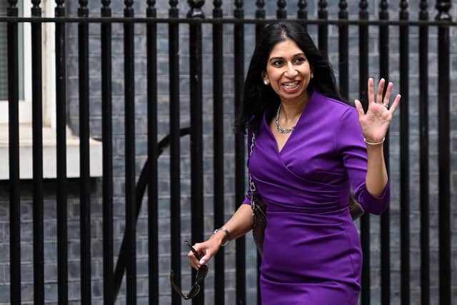 Attorney General Suella Braverman QC arrives for a Cabinet meeting at 10 Downing Street on July 12, 2022 in London, England. Picture: Leon Neal/Getty Images