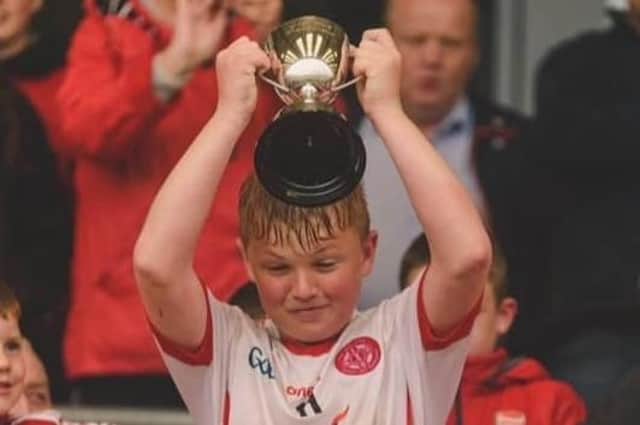Northern Ireland youngster Frank McCaffrey has died