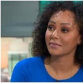 Singer Mel B opened up about her experience of domestic abuse, in a compelling interview with Good Morning Britain on May 17 (ITV/GMB)