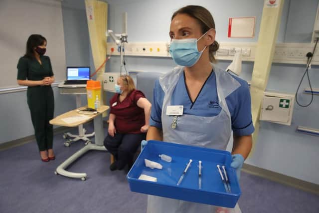 The pay rise wil be offered to more than 154,000 NHS Scotland staff