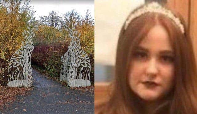 <p>Amber Gibson was found dead near Cadzow Glen in Hamilton on Sunday.</p>