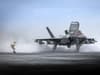 Royal Navy: HMS Prince of Wales' fully laden F-35 fighter jet engages "beast mode" on USA deployment
