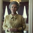 Imelda Staunton as Queen Elizabeth II in The Crown (Alex Bailey/Netflix via AP)