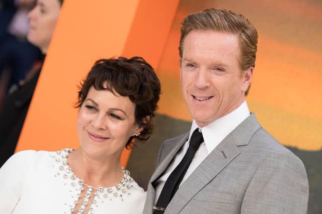 Damian Lewis paid tribute to his wife on Friday afternoon (Getty Images)