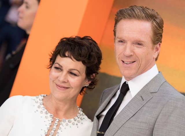 Damian Lewis paid tribute to his wife on Friday afternoon (Getty Images)