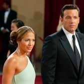 Ben Affleck and Jennifer Lopez (pictured in 2003) have reportedly been vacationing together, following her recent split from fiance Alex Rodriguez (Picture: Getty Images)