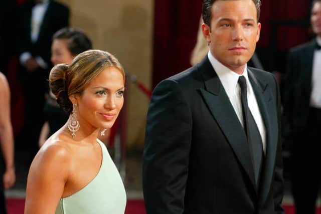 Ben Affleck and Jennifer Lopez (pictured in 2003) have reportedly been vacationing together, following her recent split from fiance Alex Rodriguez (Picture: Getty Images)