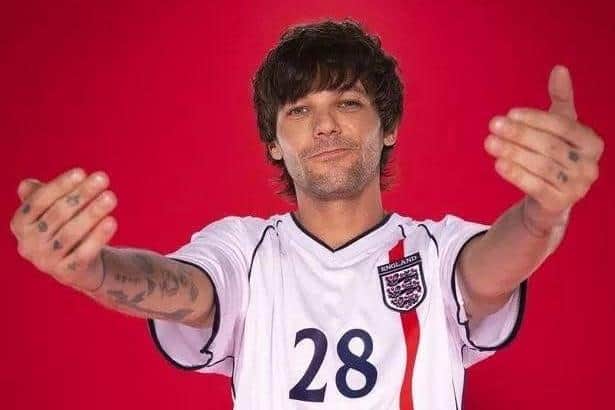 Doncaster pop star Louis Tomlinson is taking part in this year's Soccer Aid.