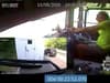 Shocking video shows moment lorry driver - distracted by his phone – crashes into van, seriously injuring three people