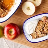 Miso Caramel Apple Crumble