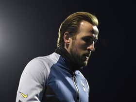 Harry Kane of Tottenham. (Photo by Jurij Kodrun/Getty Images)