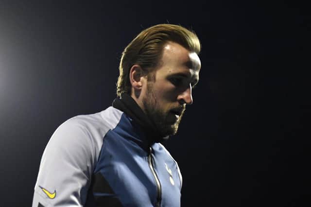 Harry Kane of Tottenham. (Photo by Jurij Kodrun/Getty Images)