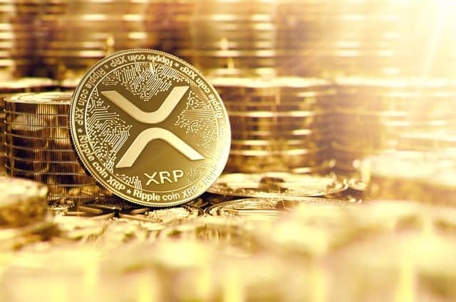 Ripple, founded in 2012, is a type of global payment protocol service which allows for quick and secure currency exchanges for members of an online community. It created its own cryptocurrency XRP. (Pic: Shutterstock)