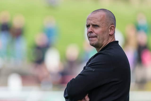 Dungannon Swifts manager Rodney McAree. (Photo by David Maginnis/Pacemaker Press)
