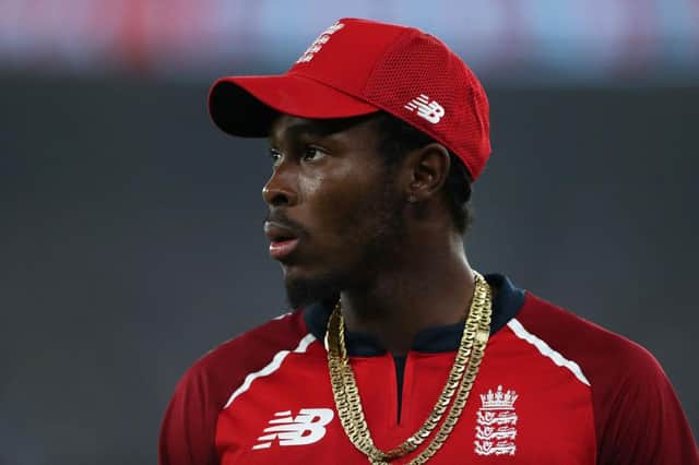 Jofra Archer hopes to be fit for England this summer.