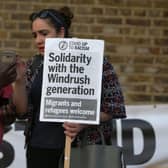 Supporters campaigned for justice for victims of the Windrush generation, as the scandal broke in 2018. (Picture: Getty Images)