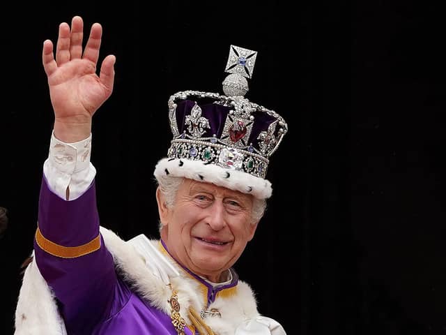 King Charles III wearing the imperial state crown after his coronation. (Picture: Stafan Rousseau /POOL/AFP via Getty Images)
