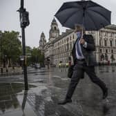The Met Office has issued a yellow weather warning as thunderstorms are predicted. (Pic credit: Dan Kitwood / Getty Images)