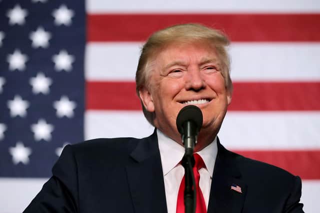 Donald Trump is leading the campaign for 2024 presidential nomination despite impeachment trials (Picture: Chip Somodevilla/Getty Images)