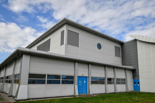 The DSTL high containment lab building at Porton Down in Salisbury, Wiltshire. (Picture: Contributed)